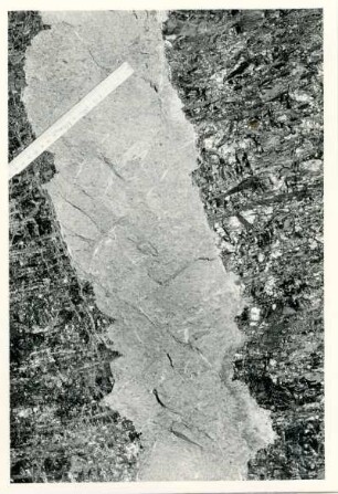 Dresden-Gittersee. Grubenfeld Gittersee. 2. Sohle. Kamm, gefüllt mit Arkosematerial