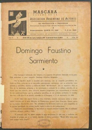 Domingo Faustino Sarmiento
