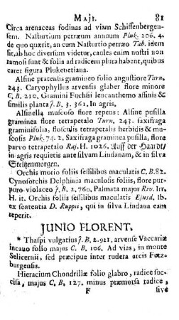 JUNIO FLORENT.