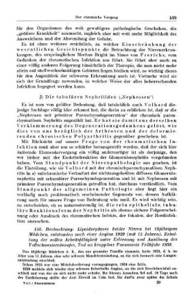 ß) Die tubulären Nephritiden (??Nephrosen??)