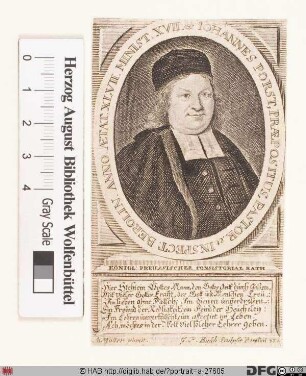 Bildnis Johann Porst