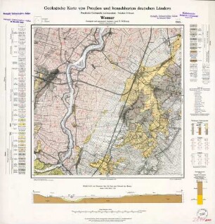 [2810] Weener, Geologische Karte von Preußen und benachbarten deutschen Ländern