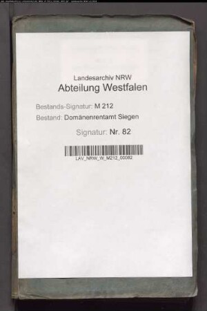 Einrichtung der Registratur, Kassation von Rechnungsunterlagen