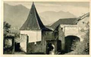 Ansicht des Malerwinkels in Füssen/Allgäu