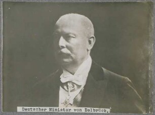 Deutscher Minister von Delbrück