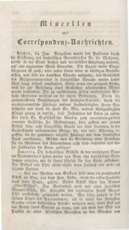 186-260 Miscellen und Correspondenz-Nachrichten