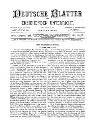 Über ästhetisches Sehen
