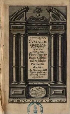Chirurgia cum aliis medicinae partibus iuncta
