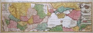 WHK 20 Russisch-Türkischer Krieg: Plan der Kriegsschauplätze in Ungarn, Russland und der Türkei, 2. und 3. Teil