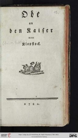 Ode an den Kaiser
