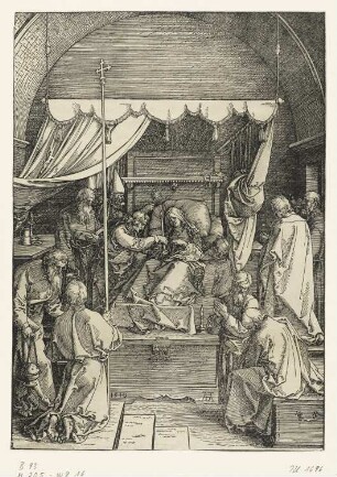 Tod Mariens, Blatt 18 der Folge "Marienleben (nach dem Text)"