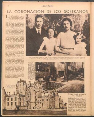 La coronación de los soberanos británicos