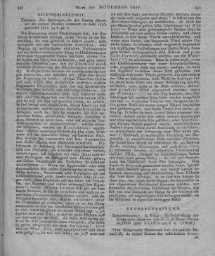 Sonne, H. D. A.: Erdbeschreibung des Königreichs Hannover. Sondershausen: Voigt 1817