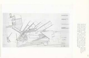 Galerie des 20. Jahrhunderts, Berlin-Tiergarten (Diplomarbeit bei Peter Poelzig): Grundriss Kellergeschoss 1:200