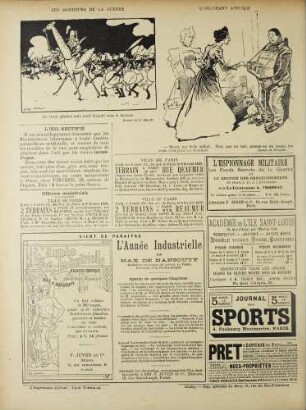 Les horreurs de la guerre; L'Obligeant Aveugle
