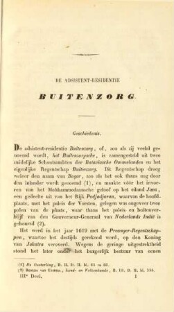 De adsistent-residentie Buitenzorg