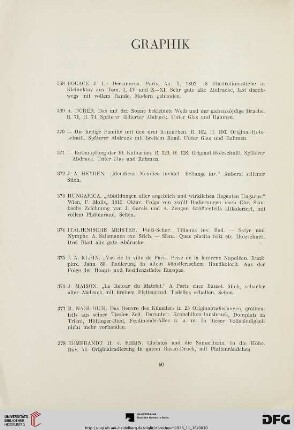 Graphik (Nr. 368-395)