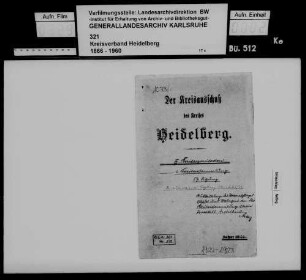 Vorbereitung und Durchführung der Kreisversammlung vom 14. Oktober 1922 - 57. ordentliche Sitzung - und der außerordentlichen Kreisversammlung vom 3. März 1923