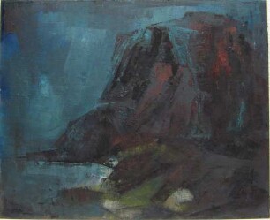 Dunkler Berg