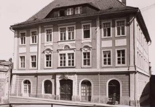 Porträt Bruno Goldammer : Foto-/Bildersammlung Stenografische Sammlung. Porträt Bruno Goldammer. Photographie (um 1880; M. Müller). Dresden: SLUB P a 0161