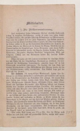 Mittelalter