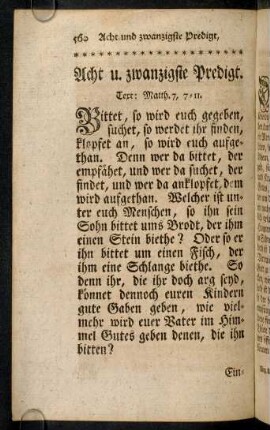 560-583, Acht und zwanzigste Predigt