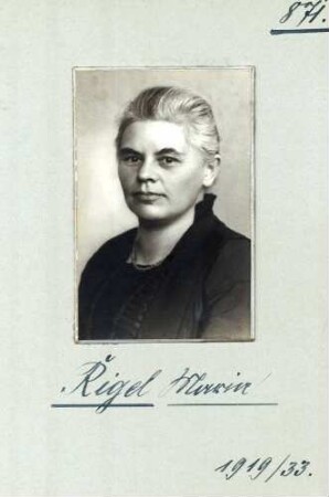 Rigel, Maria, Zentrum