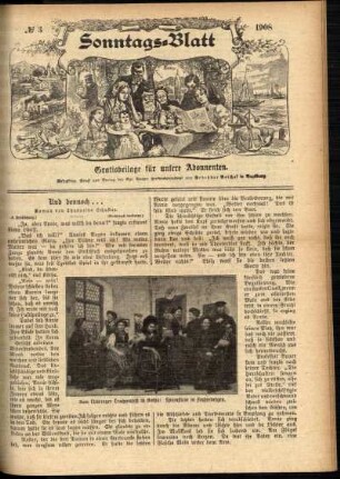 Ausgabe vom Sonntag, den 19. Januar 1908.