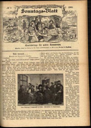 Ausgabe vom Sonntag, den 19. Januar 1908.