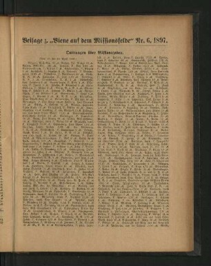 Beilage z."Biene auf dem Missionsfelde" Nr. 6,1897.