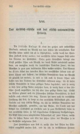242-254 Das christlich-ethische und das ethisch-autnomistische Princip