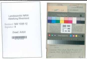 Entnazifizierung Anton Graef , geb. 03.04.1902 (Monteur)