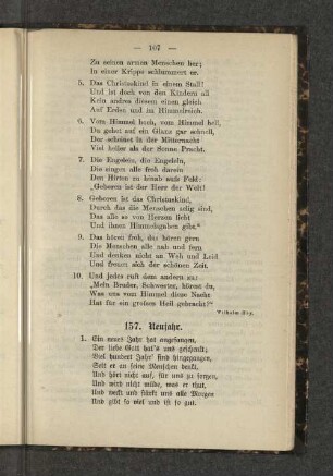 157. Neujahr.