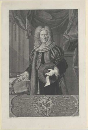 Bildnis des Johannes Sigismundus Pfinzing ab Henfenfeld