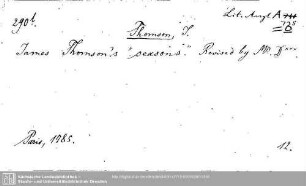 Literatura Anglica A 0735