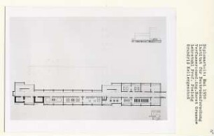 Institut für Neutronenforschung (Diplomarbeit bei Peter Poelzig): Grundriss Kellergeschoss 1:100
