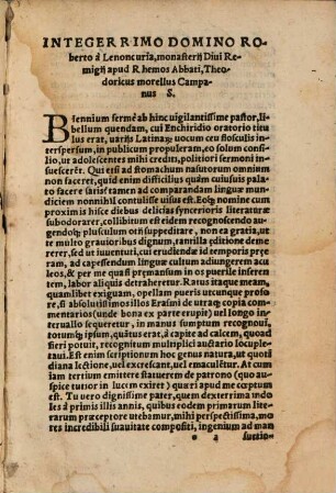 Enchiridion ad verborum copiam