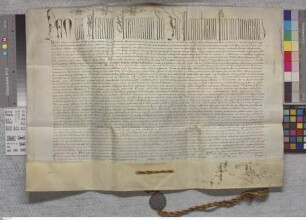 Klein-Krotzenburg: Leonis X. pape unio et incorporatio ecclesie de minori villa Crotzeburg monasterio Selgenstadensi administrandae per monachas.