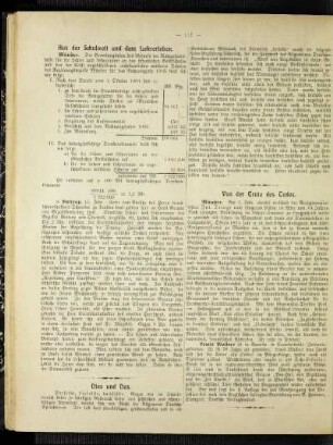 Von der Ernte des Todes : [Treuge, Jul.] ; Lewis Wallace ; [Nekrolog]