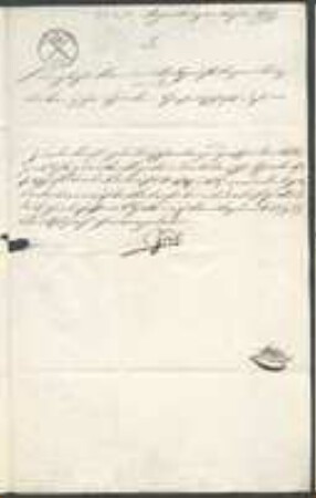 Brief von Bayern / Kreis- und Stadtgericht (Regensburg) an Regensburgische Botanische Gesellschaft