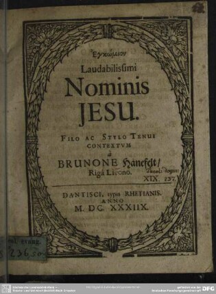 Enkmion nominis Iesu