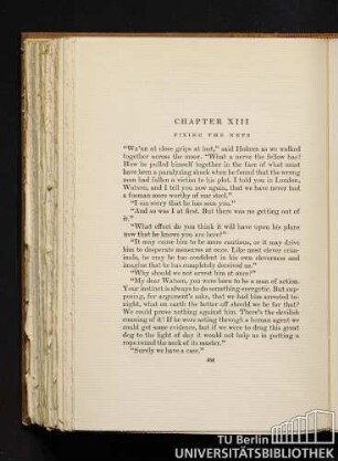 Chapter XIII. Fixing the nets