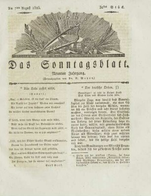 32, 1825: Stück
