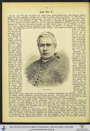 Papst Pius X.