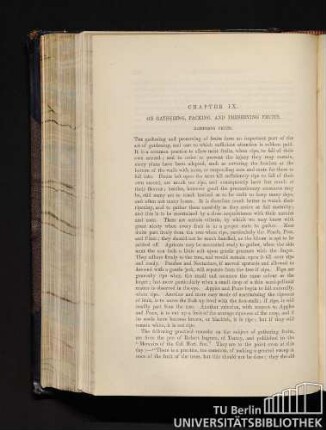 Chapter IX. On Gathering, Packing, And Preserving Fruits.