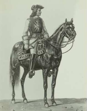 Chevalier der Chevalier-Brigade, Epoche von 1730 (Zeithain)