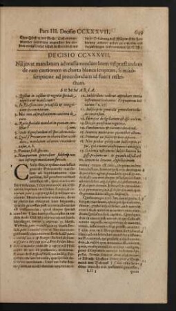Decisio CCXXXVII.