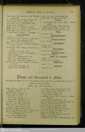 Plaue mit Bernsdorf b. Flöha
