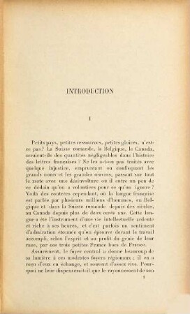 Histoire de la littérature française hors de France