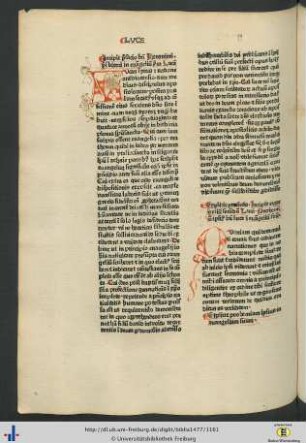 Prefacio beati Jheronimi presbiteri in evangelium secundum Lucam
